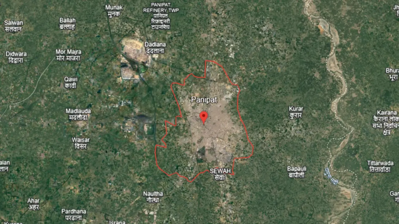 Panipat in red circle area, What is Panipat