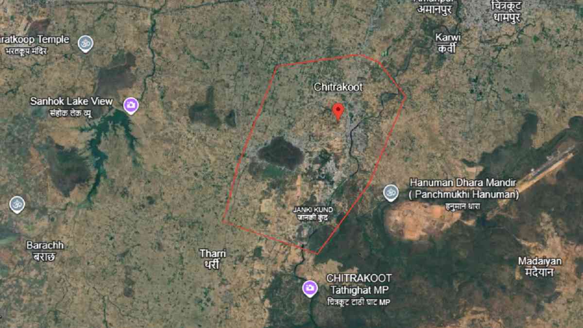 Where is Chitrakoot city