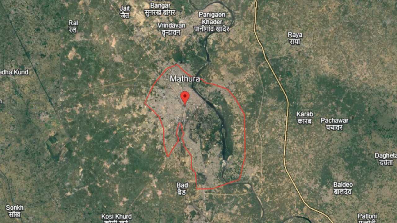 Where is Mathura city