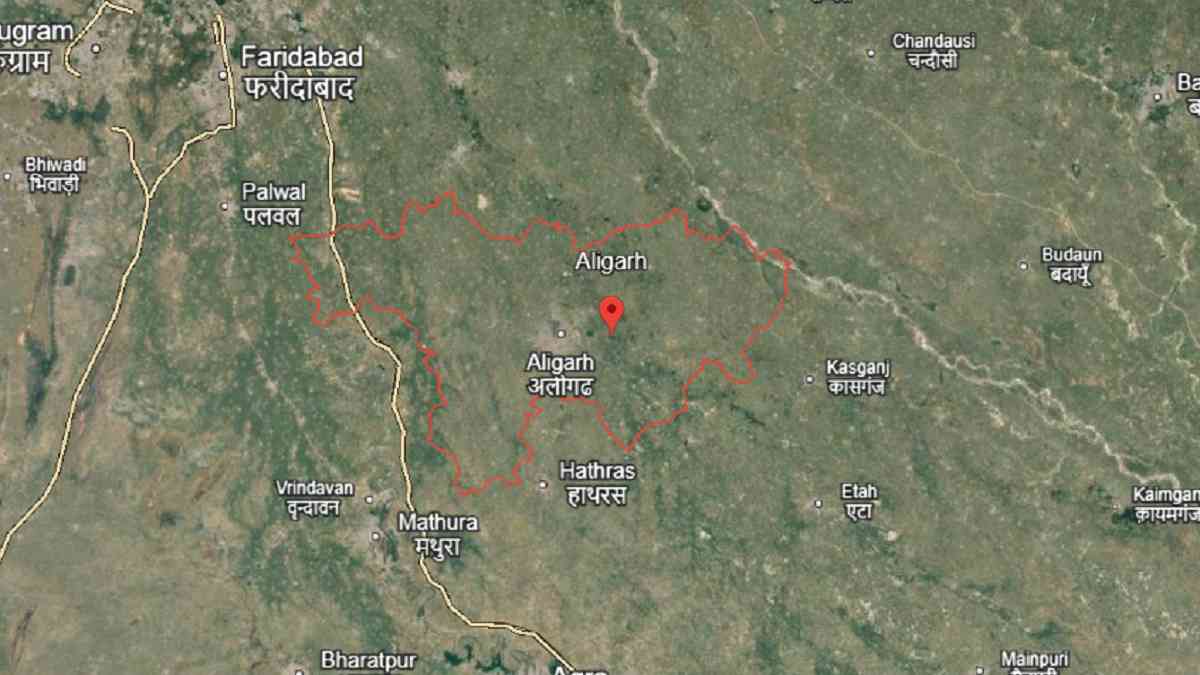 Where is Aligarh district