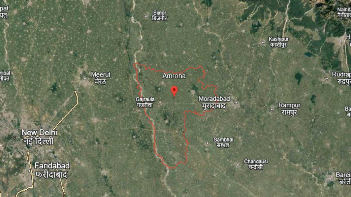 Where is Amroha district