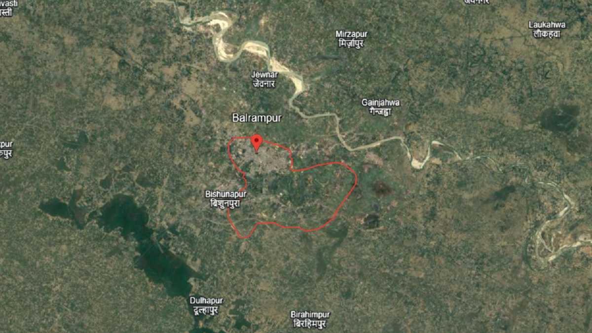 Where is Balrampur city