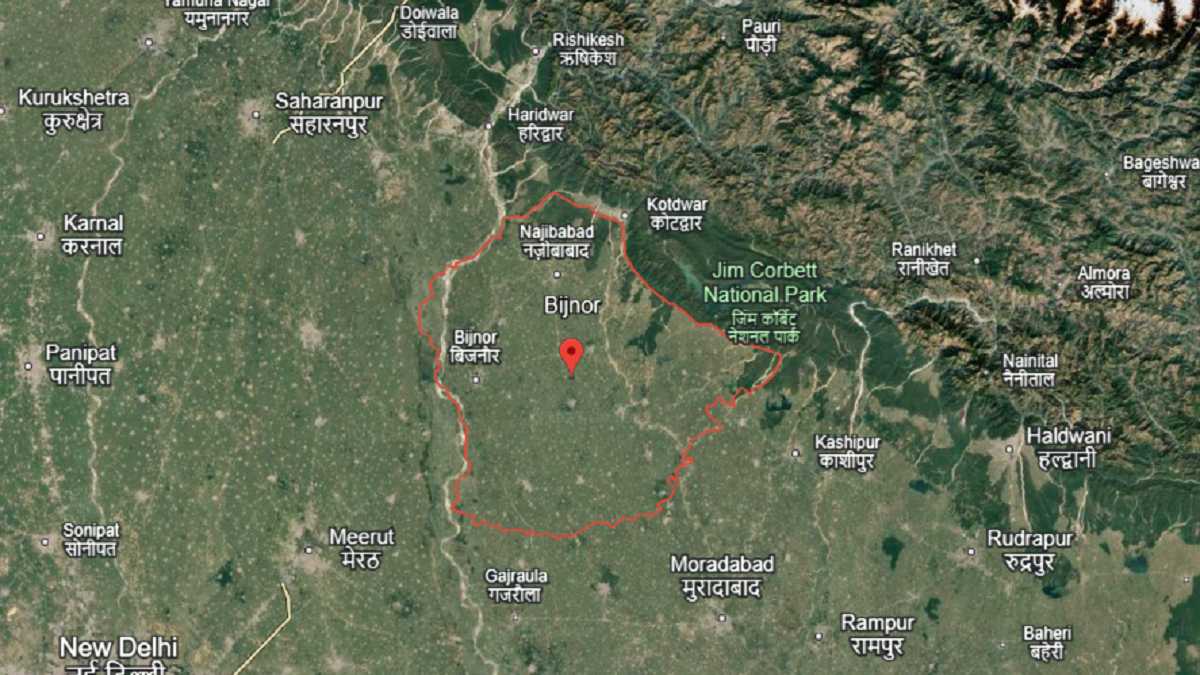 Where is Bijnor district, Bijnor population 2025, Bijnor area in sq km