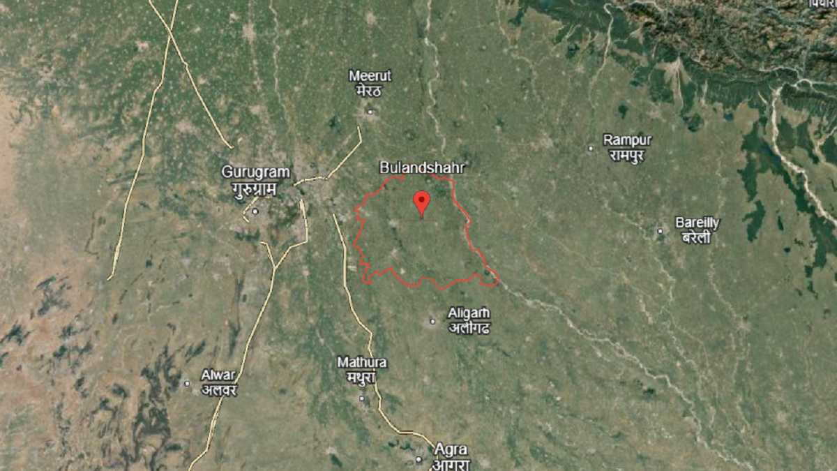 Where is Bulandshahr district, Bulandshahr population 2025, Bulandshahr area in sq km
