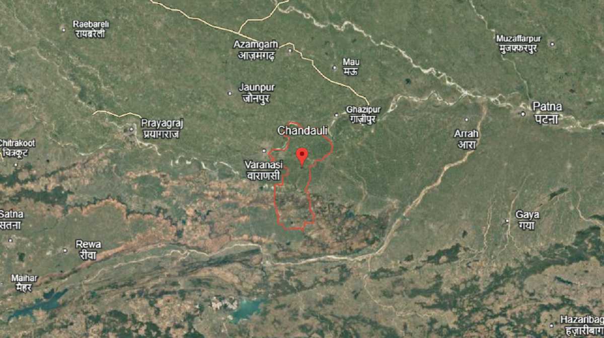 Where is Chandauli district, Chandauli population 2025, Chandauli area in sq km