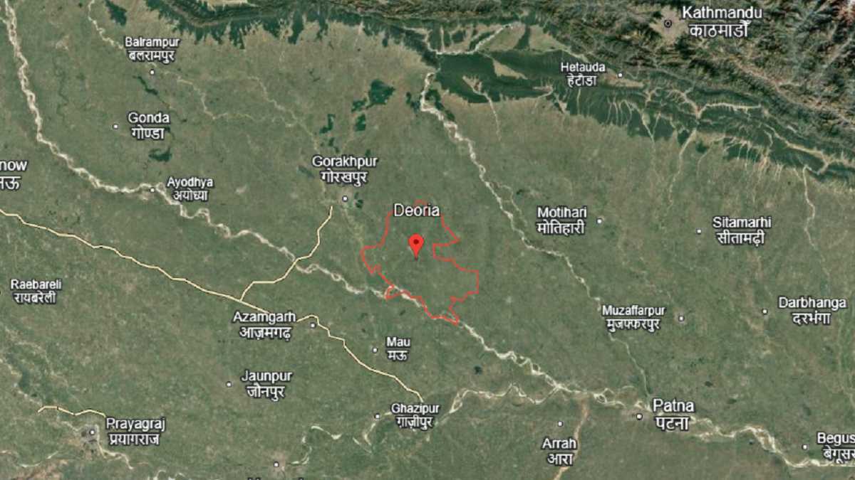 Where is Deoria district, Deoria population 2025, Deoria area in sq km